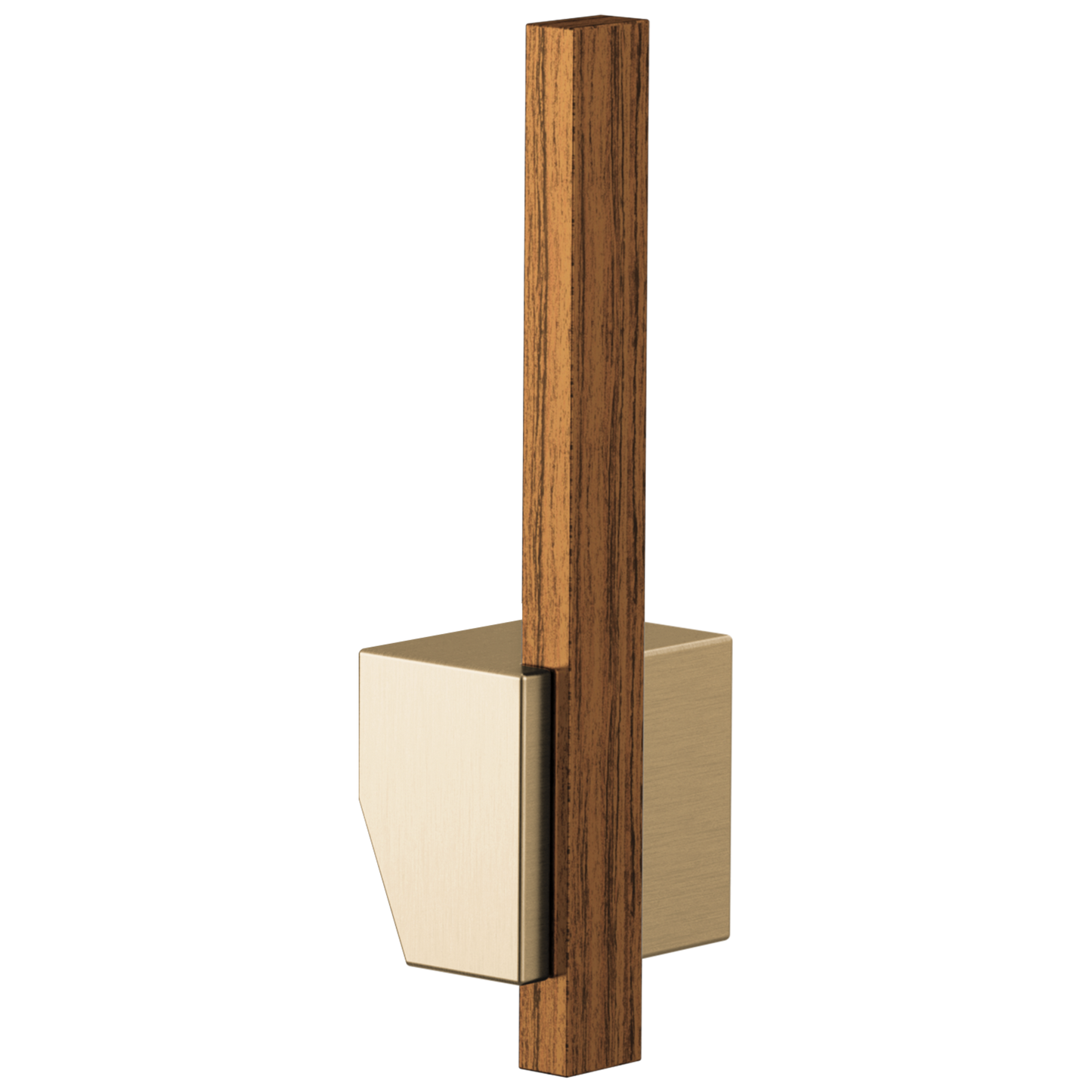 Brizo Frank Lloyd Wright HLK023 Pull-Down Kitchen Faucet Offset Wood Lever Handle Kit - Luxe Gold / Wood