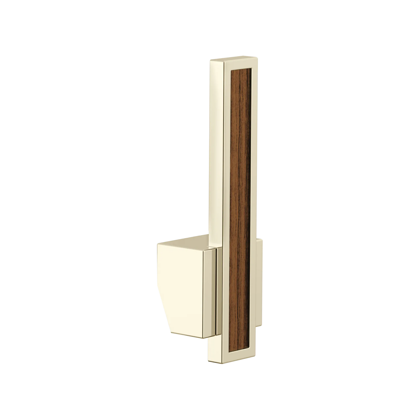 Brizo Frank Lloyd Wright HLK024 Pull-Down Kitchen Faucet Lever with Wood Inlay Handle Kit - Polished Nickel / Wood