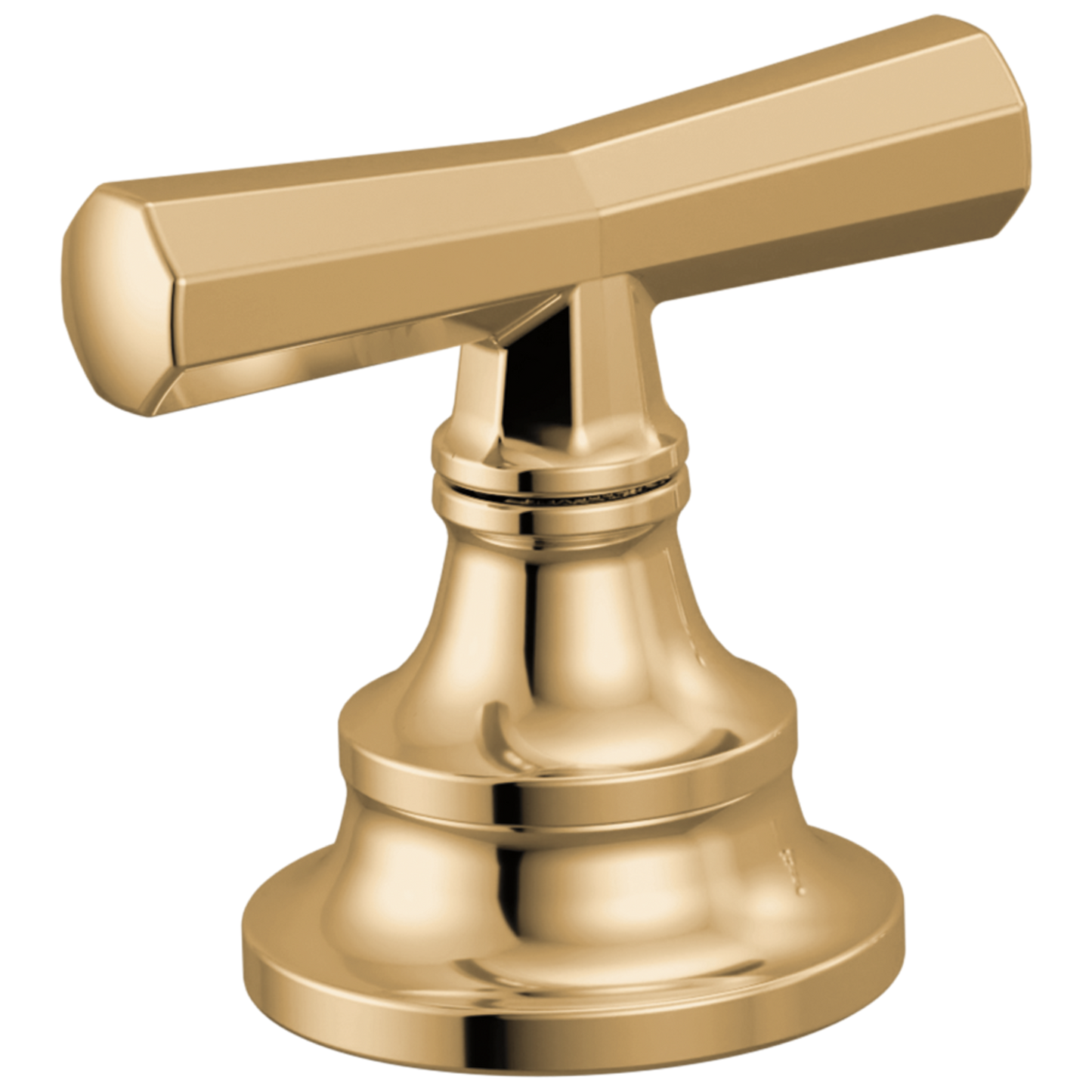 Brizo Beauclere HX665 Roman Tub Faucet Cross Handle Kit - Polished Gold