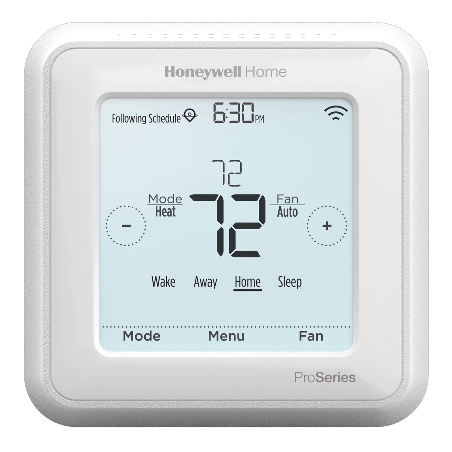 Honeywell TH6220WF2006/U T6 Pro | WiFi Smart Thermostat - Up to 2 Heat/1 Cool Heat Pump Systems • Up to 2 Heat/2 Cool Conventional Systems