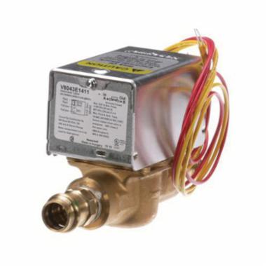 Honeywell V8043E1412/U 3/4" ProPress Zone Valve with 18" Lead Wires and End Switch • 24v