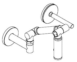 KOHLER K-1107027 Deep Rough-in Valve Body Kit