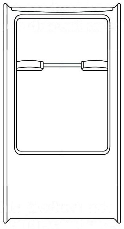 Sterling 62022100-0 ADVANTAGE™, S-36, Back Wall