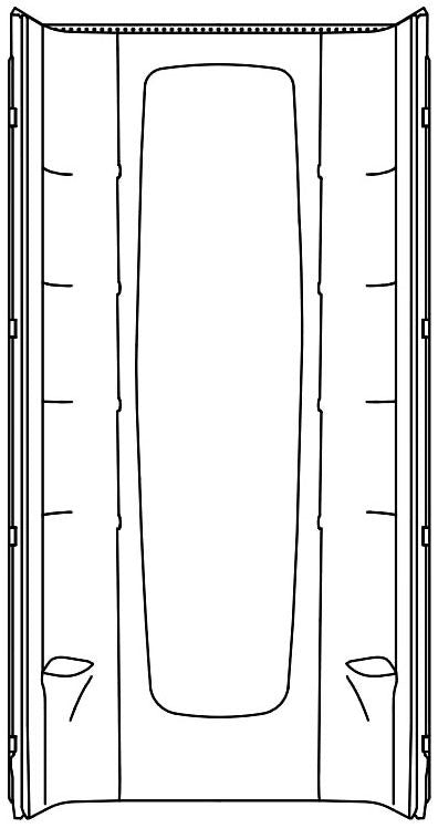 Sterling 72302700-0 STORE+® 36 Back Wall
