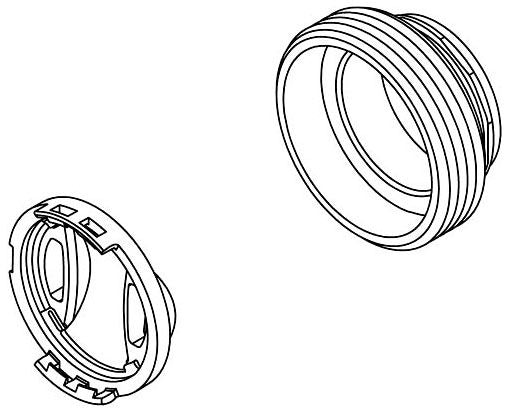 KOHLER K-1431844 Collar Kit, Knob