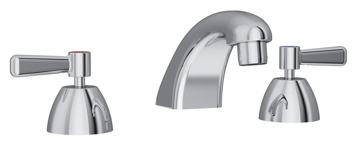 Elkay 8" Centerset with Concealed Deck Lavatory Faucet with 6" Cast Fixed Spout Chrome
