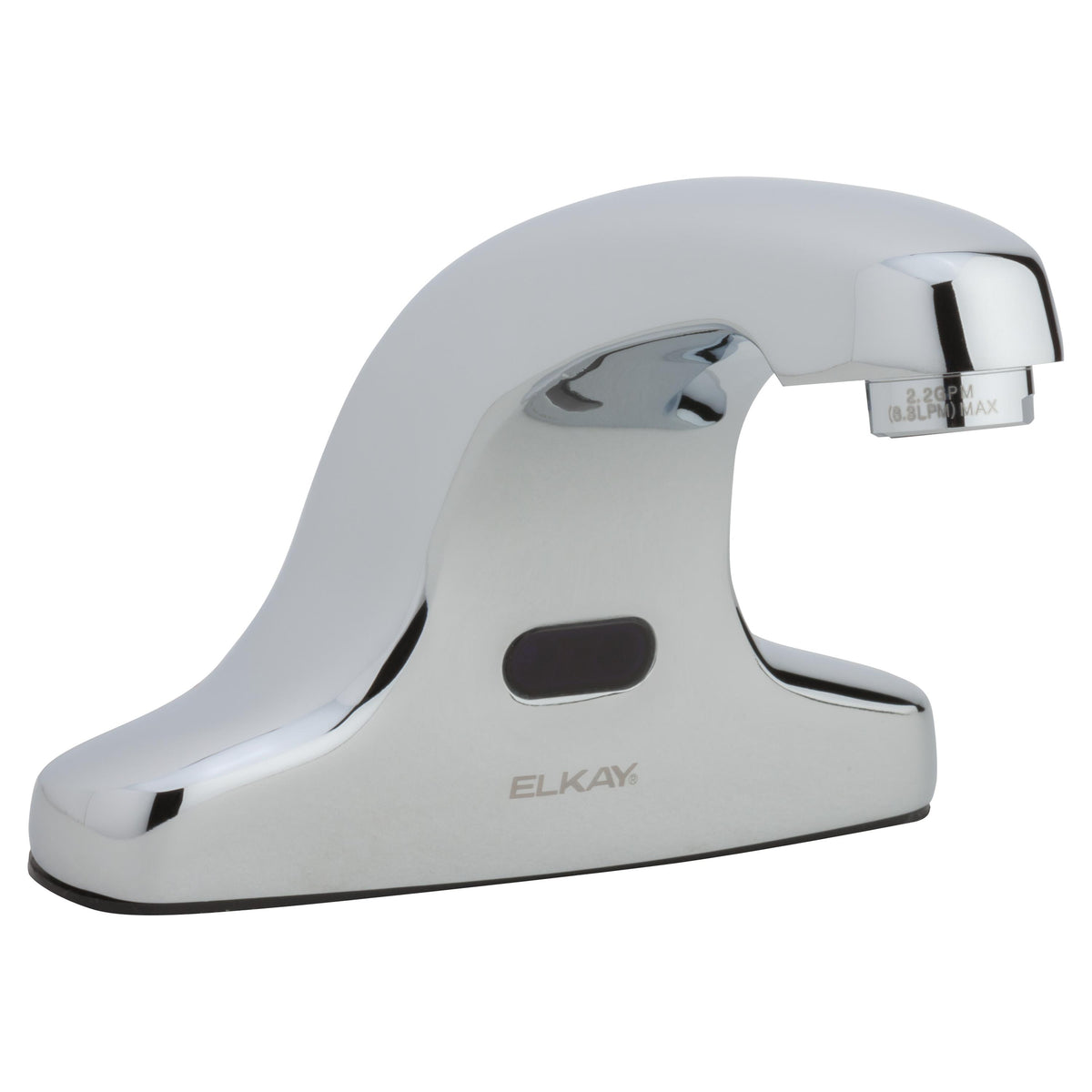 Elkay Commercial Lavatory Deck Mount Sensor Faucet 1-Hole with Cast Fixed Spout Chrome