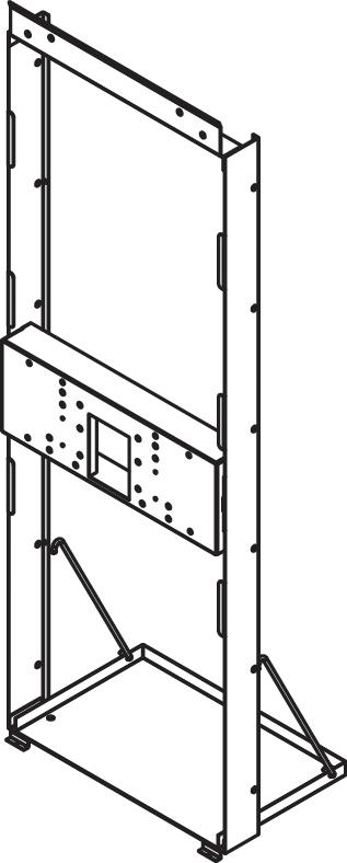 Elkay Mounting Frame for Single-station In-wall Refrigerated SwirlFlo Bottle Filling Stations