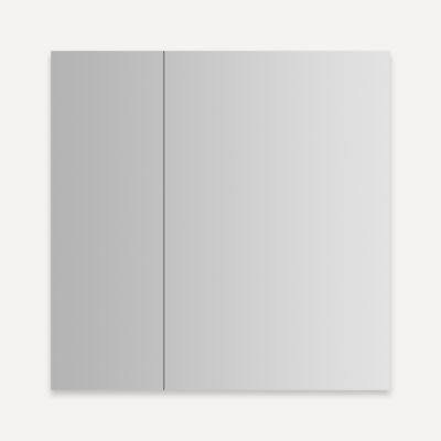 Robern M Reserve M Series Reserve Cabinet, 30" x 30" x 6", Polished Edge, Electric Upgrade