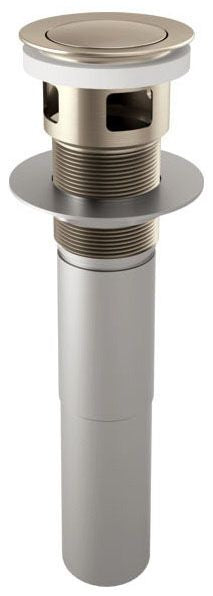 Brizo RP81628BN Push Button Pop-Up With Overflow