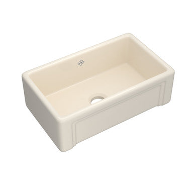 Shaws RC3017 30" Egerton Single Bowl Farmhouse Apron Front Fireclay Kitchen Sink