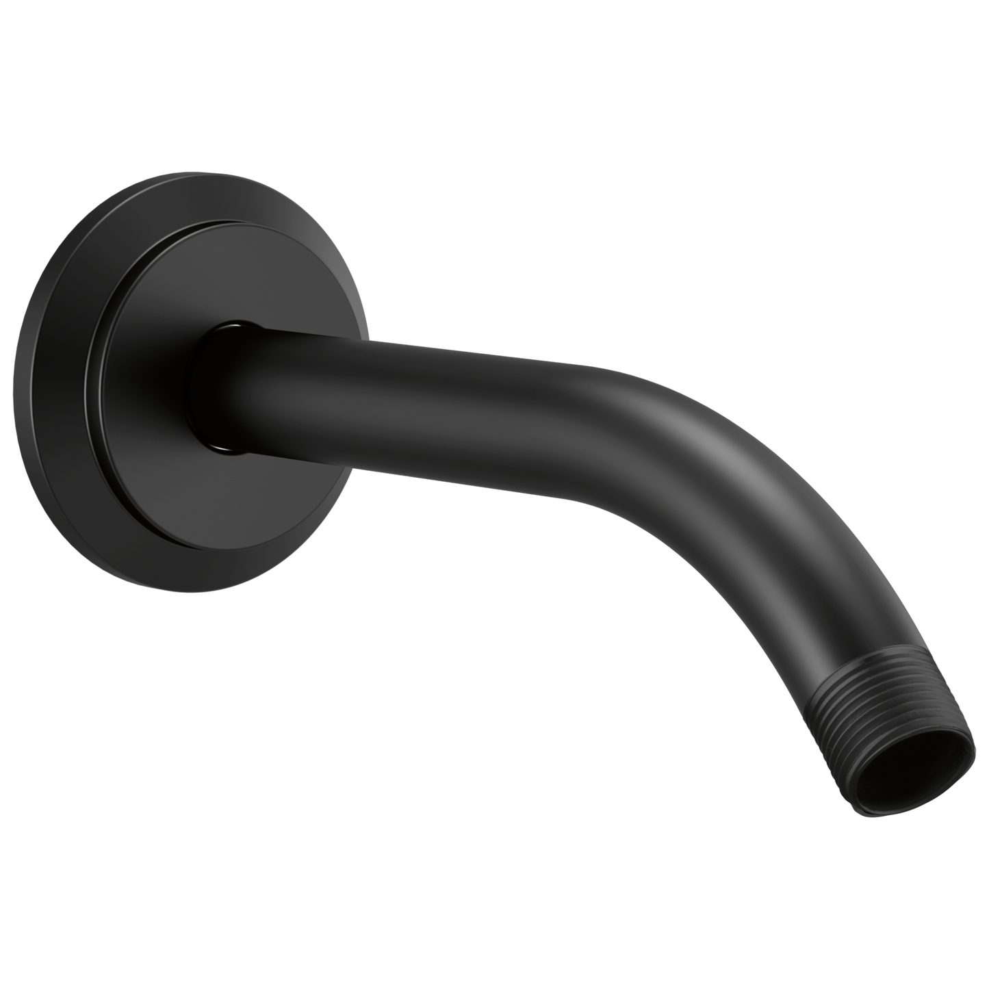 Brizo Atavis RP100762BL Shower Arm and Flange - Matte Black