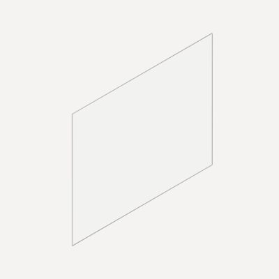 Robern Cartesian & Profiles Side Kit, 15" H x 21" D