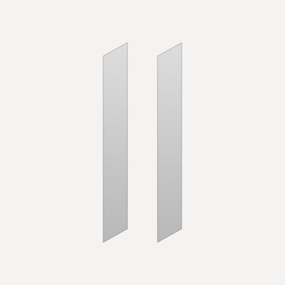 Robern Cabinet Side Kits, 4" x 26" x 2/25", Surface-Mount, For R3 Series Cabinets
