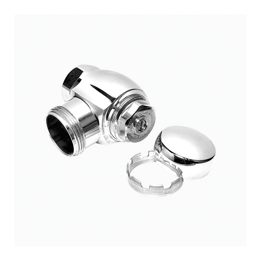 Sloan Valve Company 3308384 Bak-Chek Screwdriver Angle Stop With Vandal-Resistant Cap, NPTF Connection, Chrome