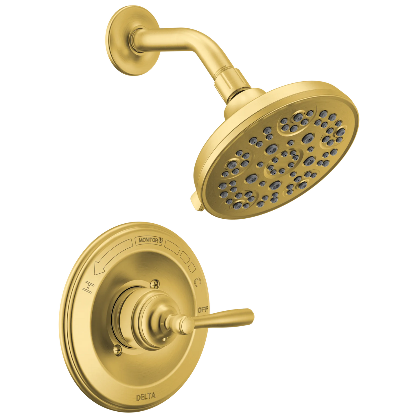 Delta Roe T142985 Monitor 14 Series Shower Only - Brushed Gold