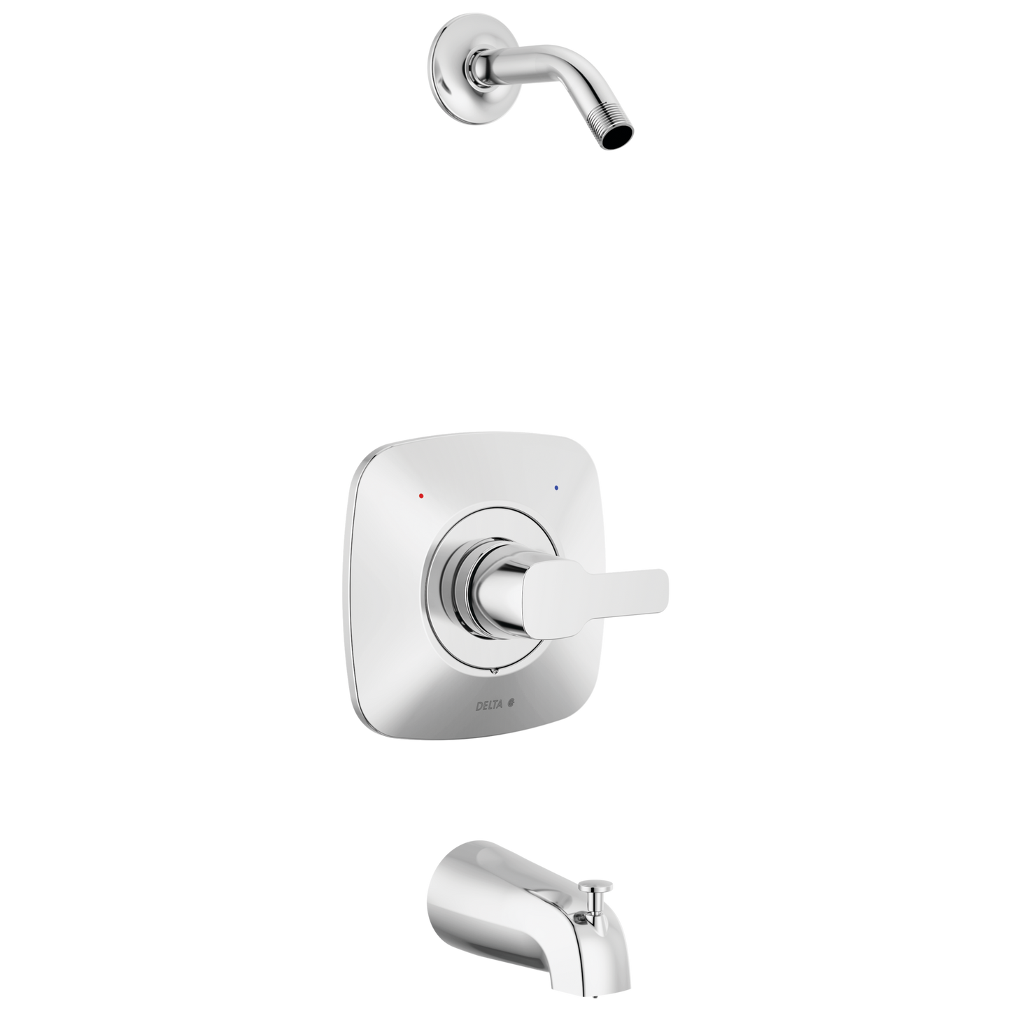 Delta Modern T144339 Monitor 14 Series Tub & Shower Trim - Less Head - Chrome