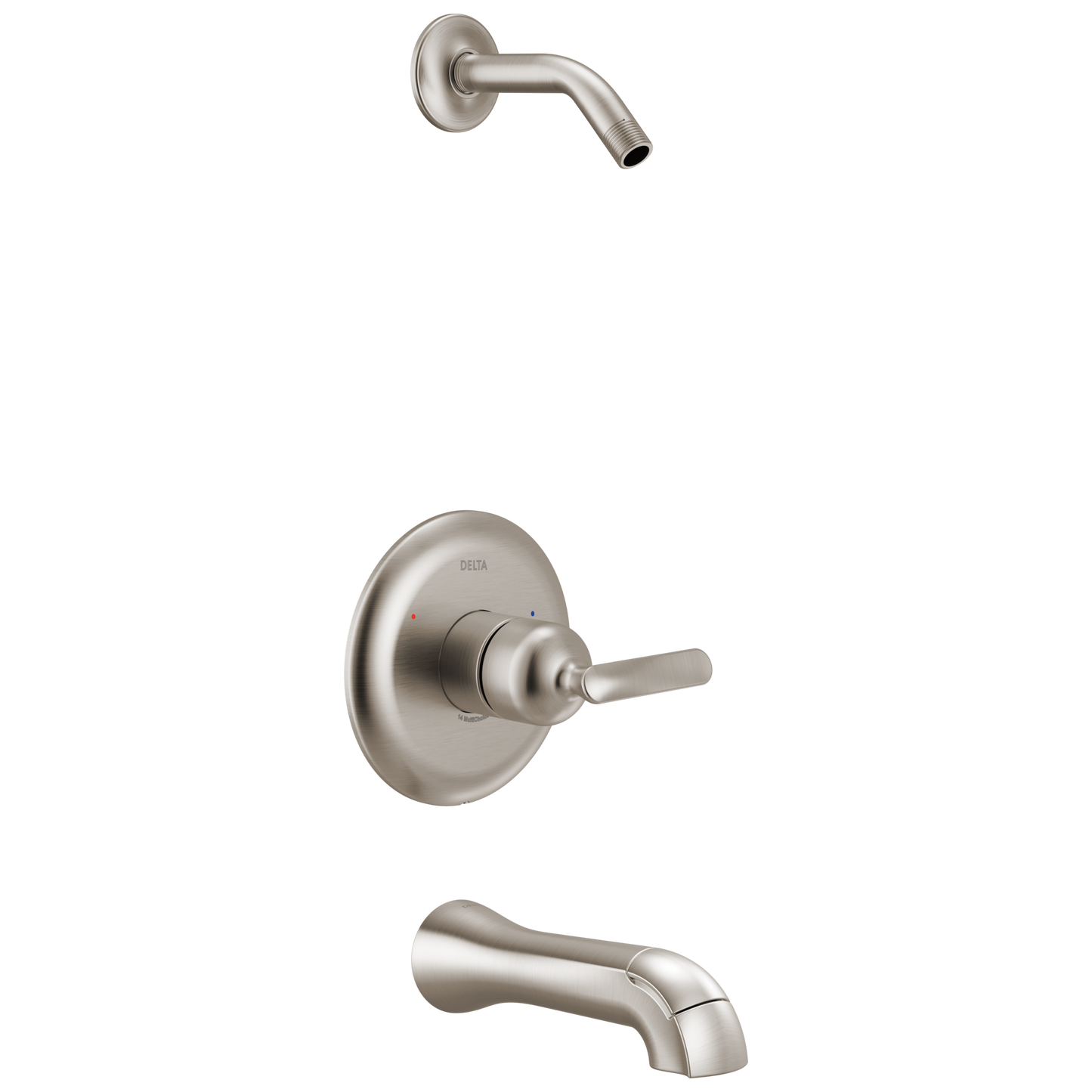 Delta Bonacci T14445 14 Series Tub Shower Trim - Less Head - Lumicoat Stainless