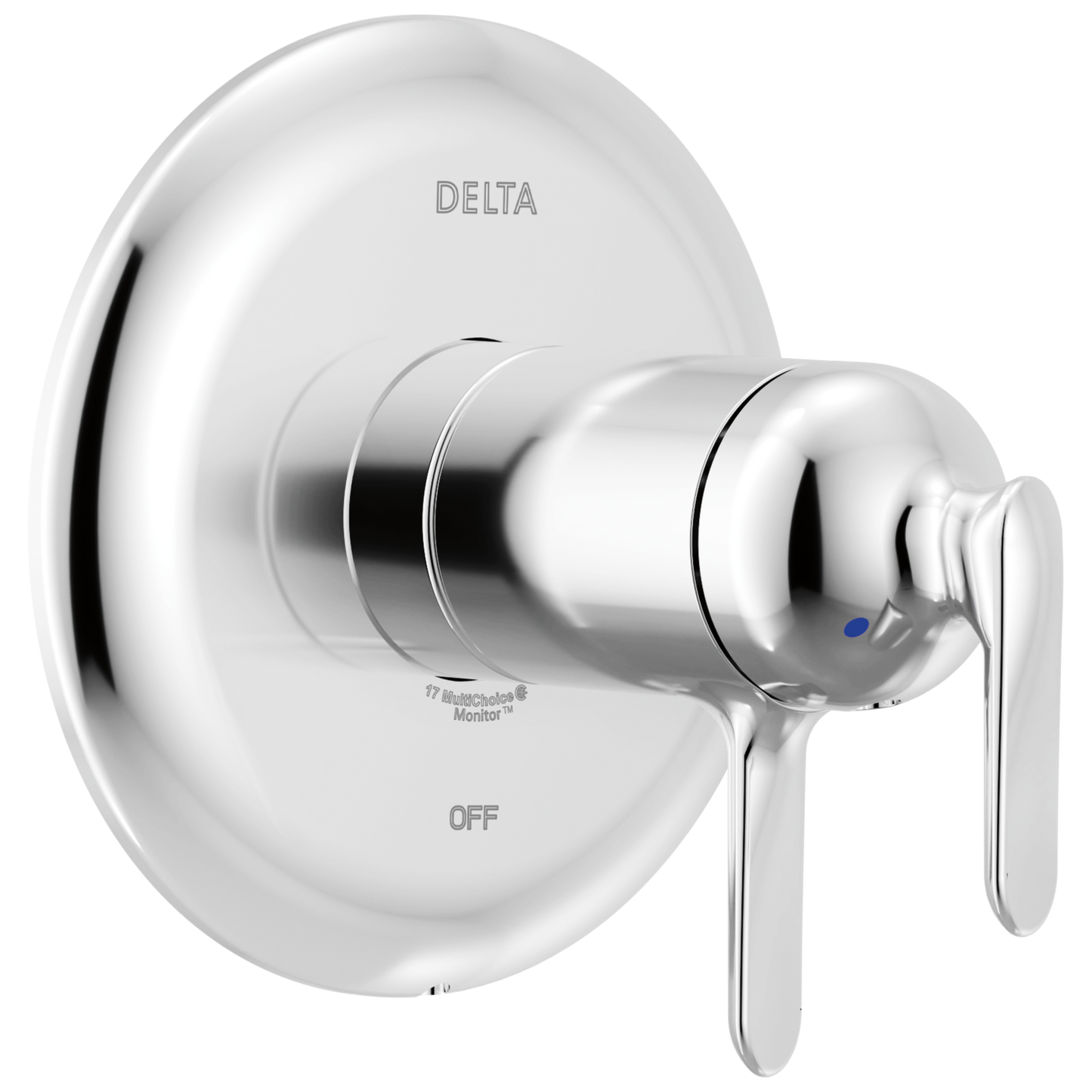 Delta Bonacci T17T045 17T Series Valve Only Trim - Lumicoat Chrome
