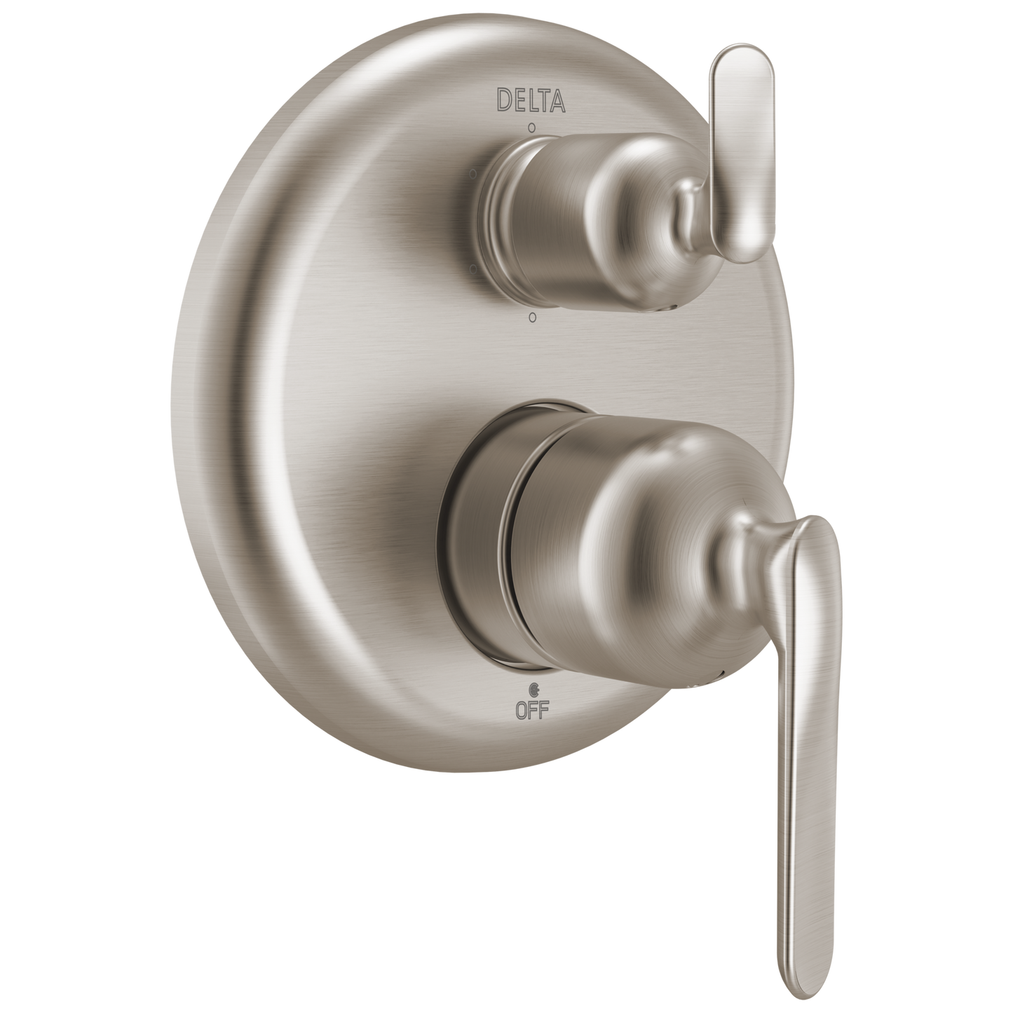 Delta Bonacci T24945 14 Series 6-Setting Integrated Diverter Trim - Lumicoat Stainless