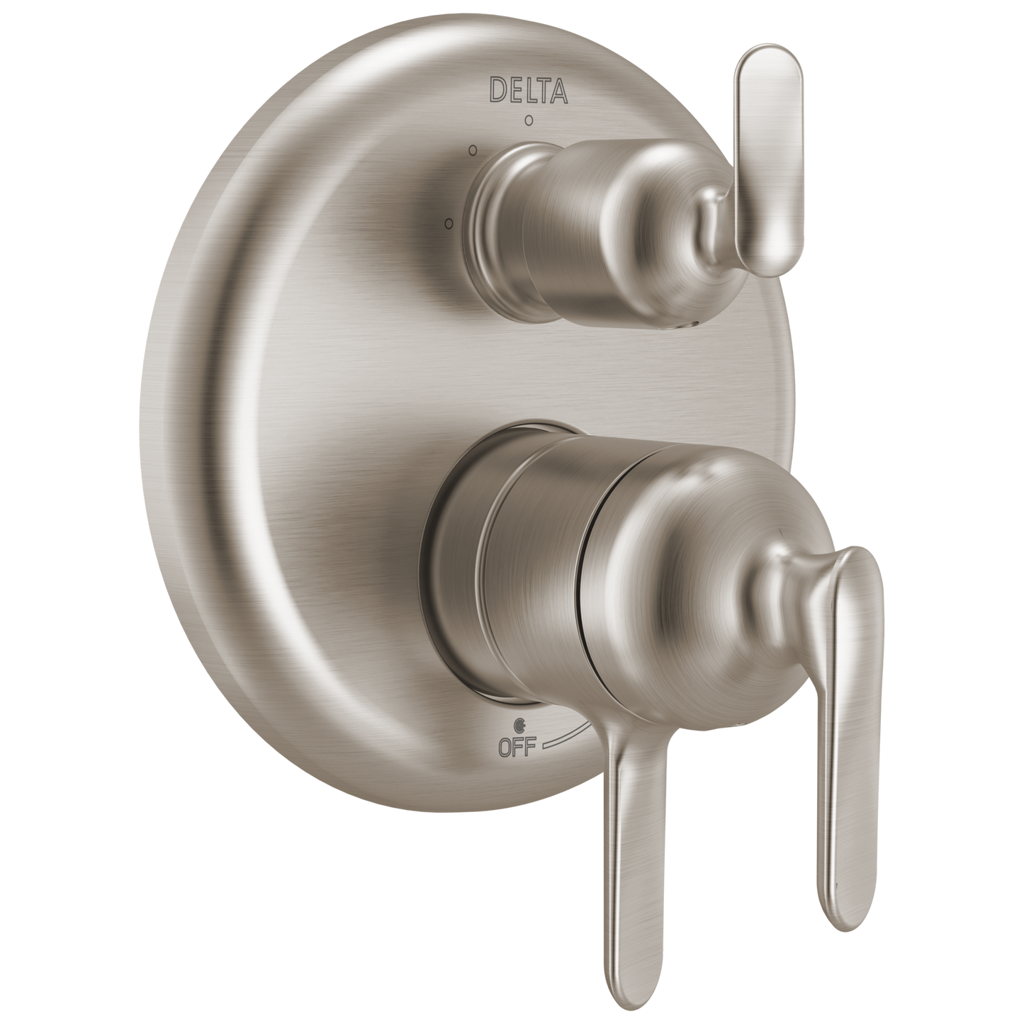 Delta Bonacci T27845 17 Series 3-Setting Integrated Diverter Trim - Lumicoat Stainless