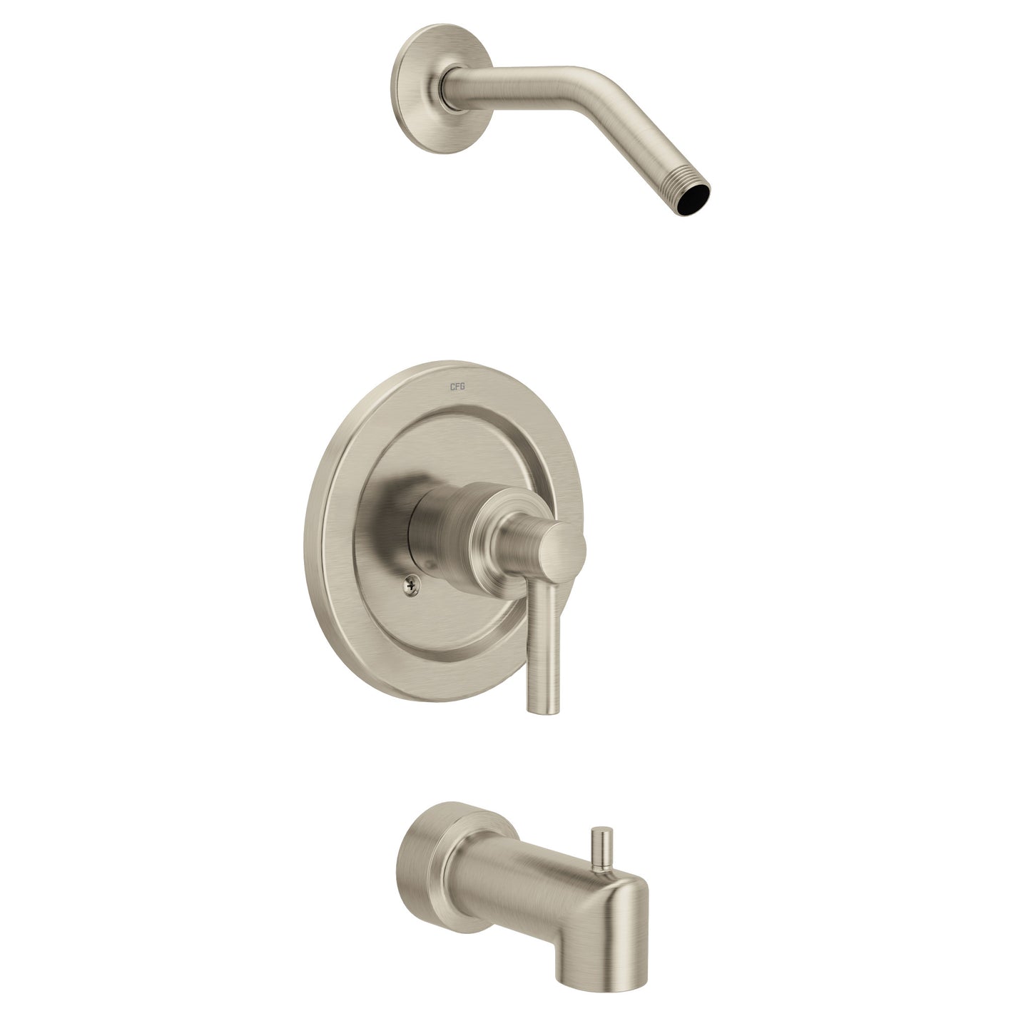 Moen T57913NH Aluma TUB SHOWER TRIM CYC NH CH