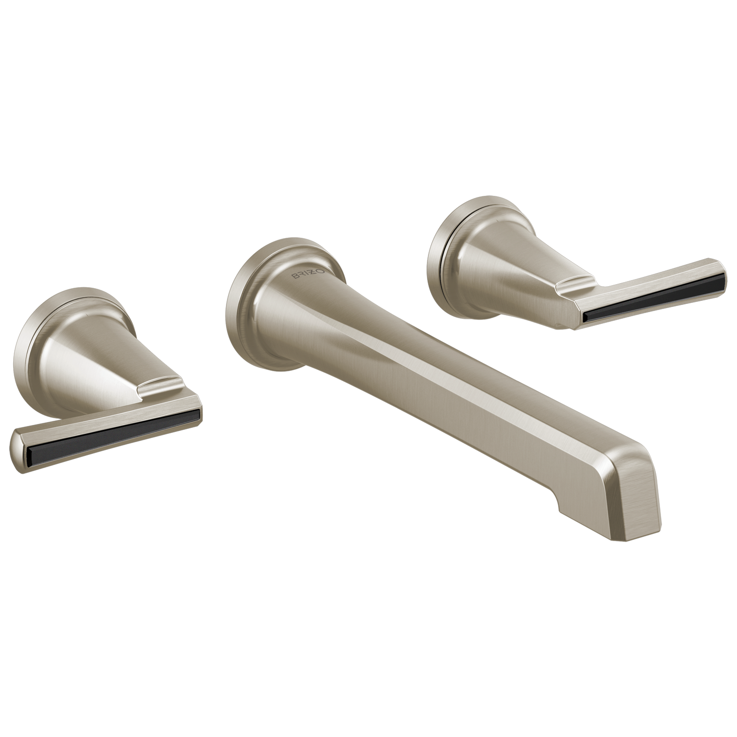 Brizo Levoir T65898LF Two-Handle Wall Mount Lavatory Faucet - Less Handles 1.2 GPM - Luxe Nickel
