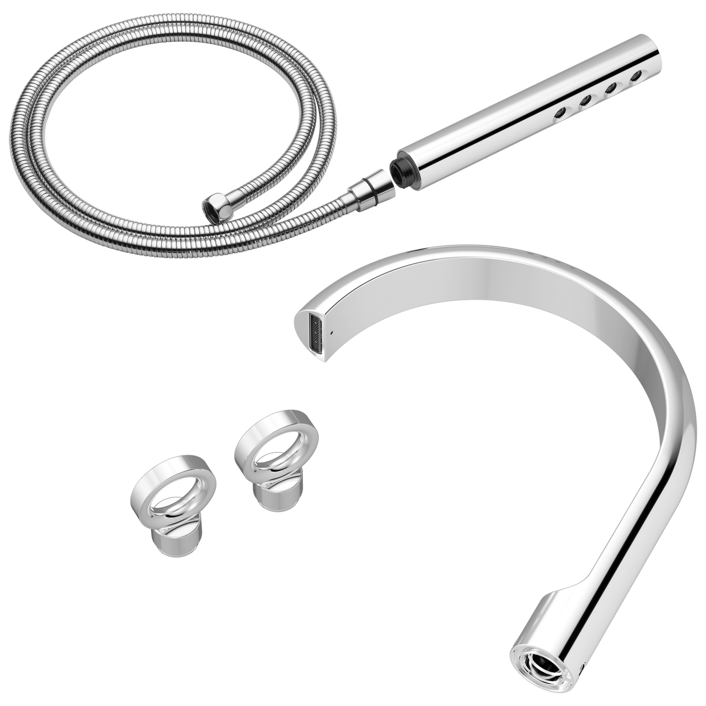 Brizo Roccesco T703112 Two-Handle Tub Filler Trim Kit with Knob Handles - Chrome