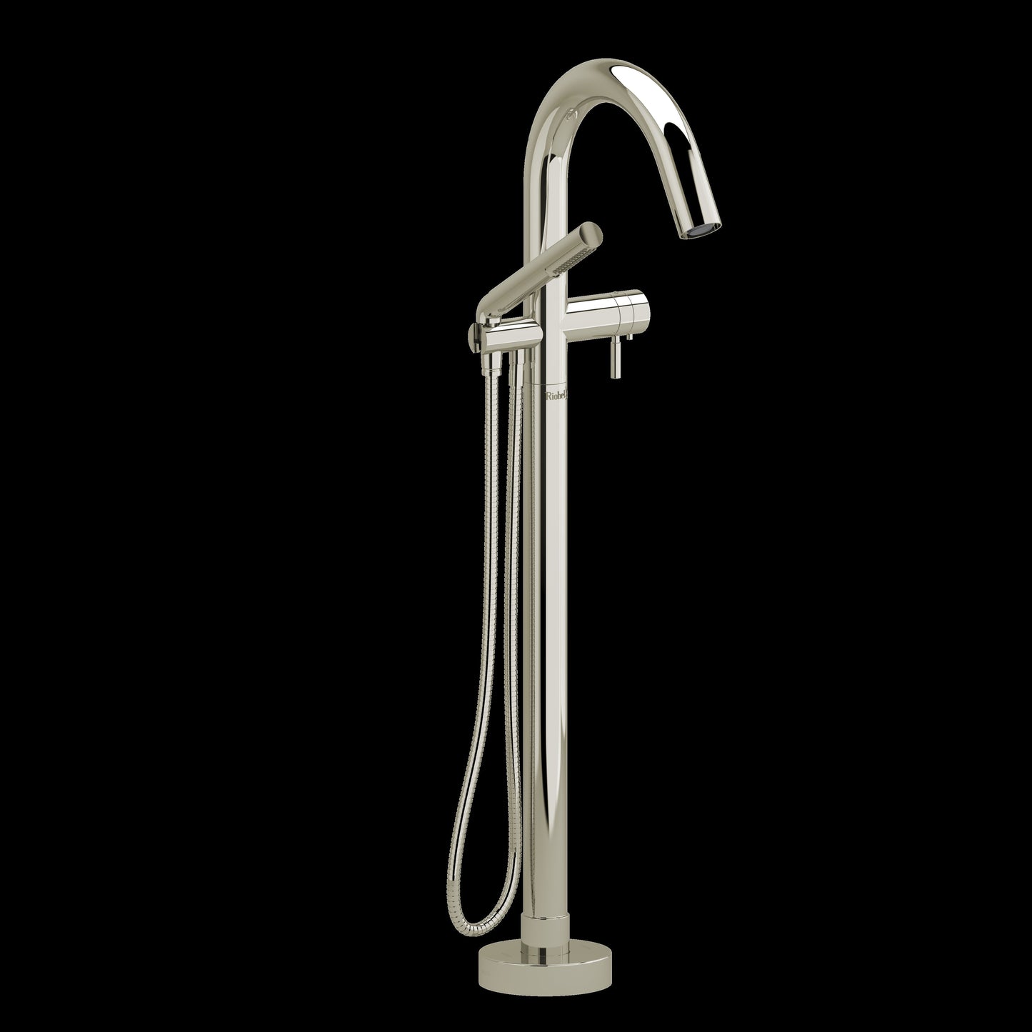 Riobel TRU39 Riu Single Hole Floor Mount Tub Filler Trim
