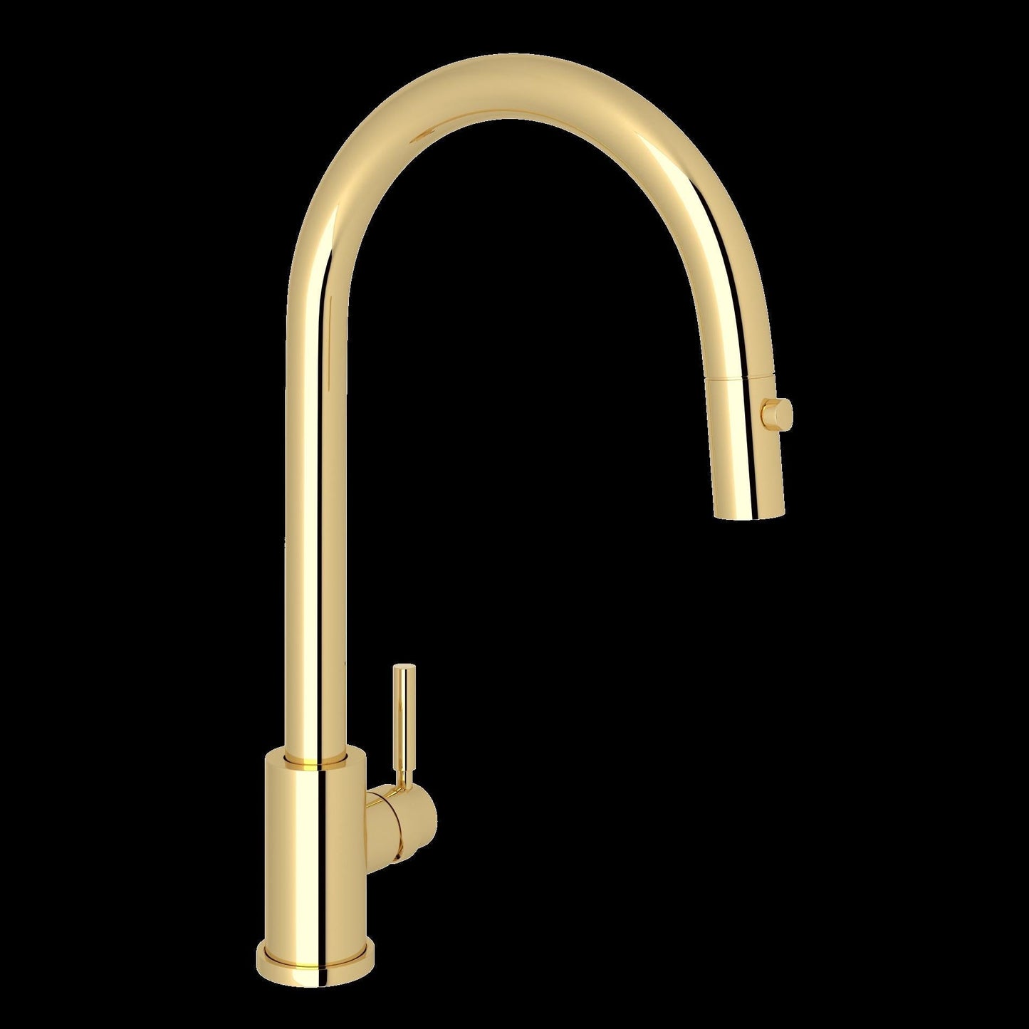 Perrin & Rowe U.4044 Holborn Pull-Down Kitchen Faucet with C-Spout