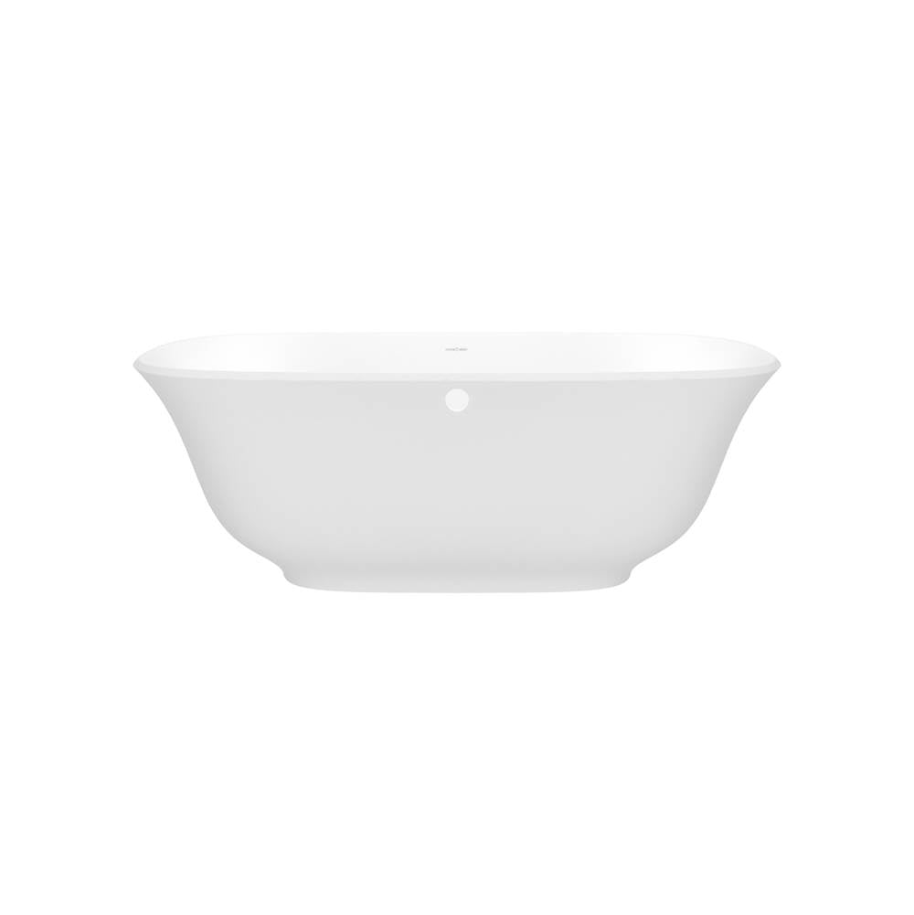 Victoria+Albert AMT-60 Amiata 60 Rounded Rectangle Vessel Lavatory Sink