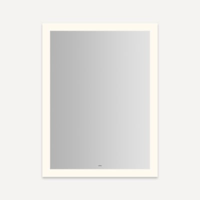 Robern Vitality Lighted Mirror, 30" x 40" x 1-3/4", Perimeter Light Pattern, Warm White (3000K), Dimmable, Defogger, Title 24 Compliant