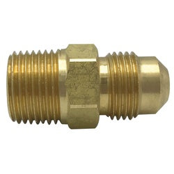 Wal-rich Corporation 2003026 1/2"OD Brass Flare x 1/2" MPT Adapter (Less Nut)