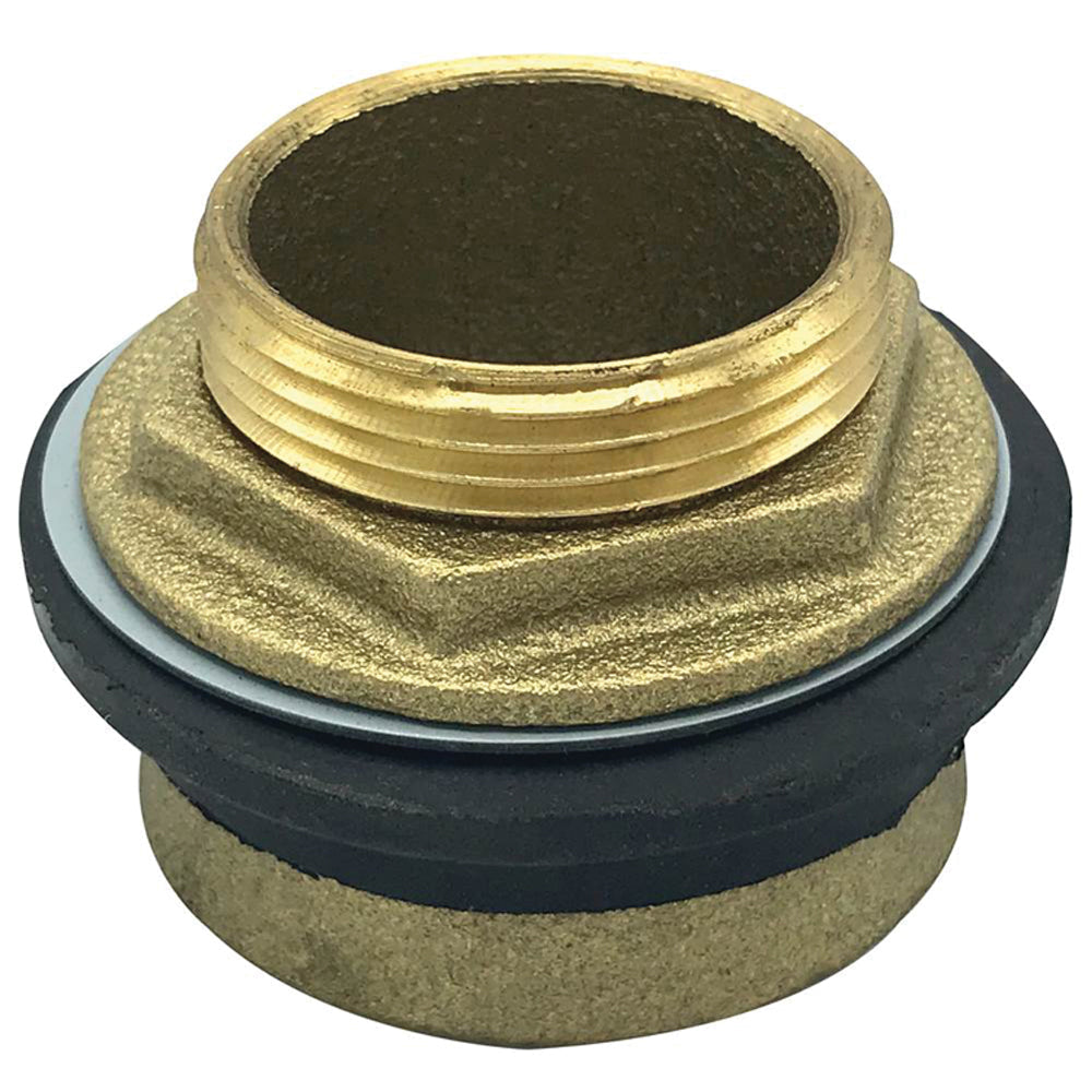 Wal-rich Corporation 1309004 Closet Spud, 2 x 1-1/2 in, Brass