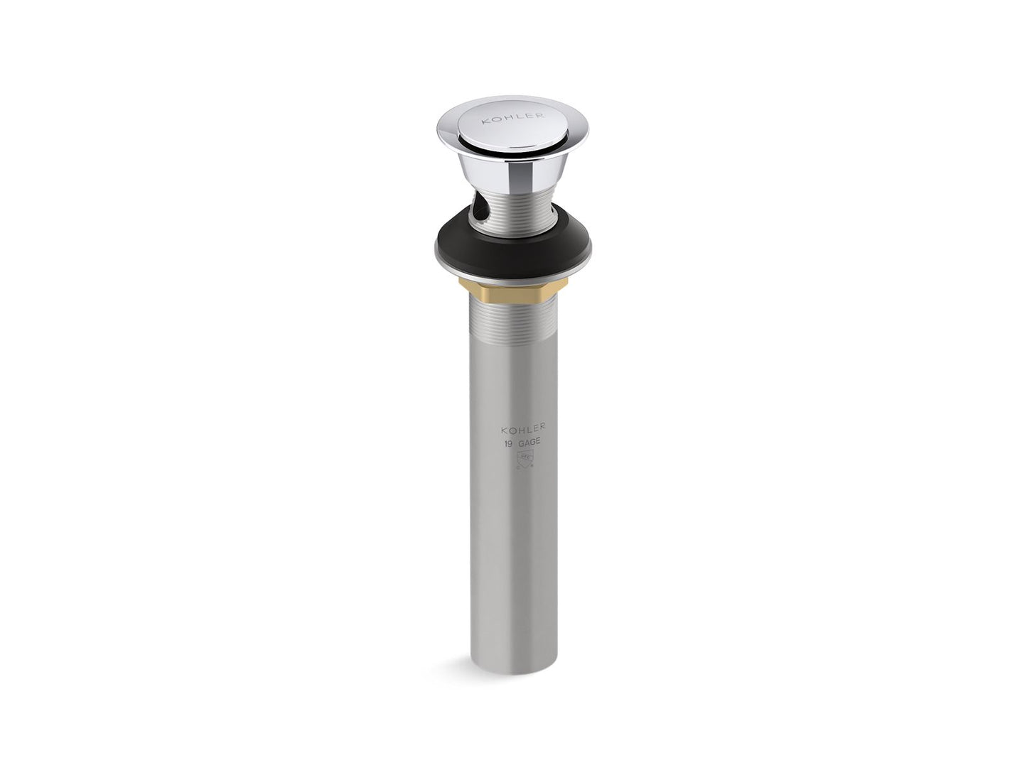 KOHLER K-RH1464524 Premium Clicker Drain with Overflow