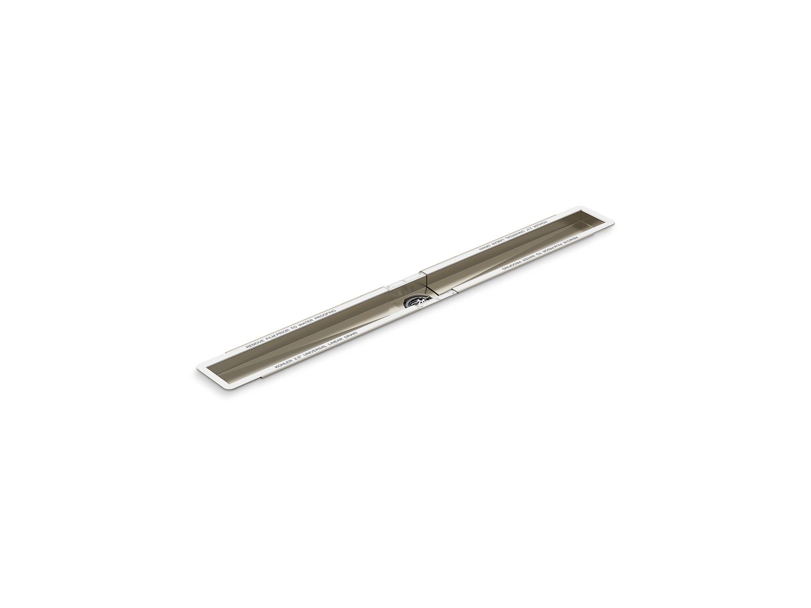 KOHLER 2 1 2 X 36 60 Linear Drain Channel Showroom Source kohler-2-1-2-x-36-60-linear-drain-channel-showroom-source
