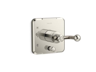 Kallista P34605-BN Vice Pressure Balance Trim Crank W Div