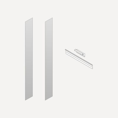 Robern Surface-Mount and Ganging Kits, 4" x 36" x 2/25", For M Series Reserve and PL PORTRAY Cabinets