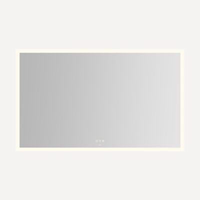 Robern Instinct Lighted Mirror, 60" x 36" x 7/8", Rectangle, Perimeter Light Pattern, TUN Lighting, Warm White (2700K) to Cool White (5600K), Dimmable, Defogger