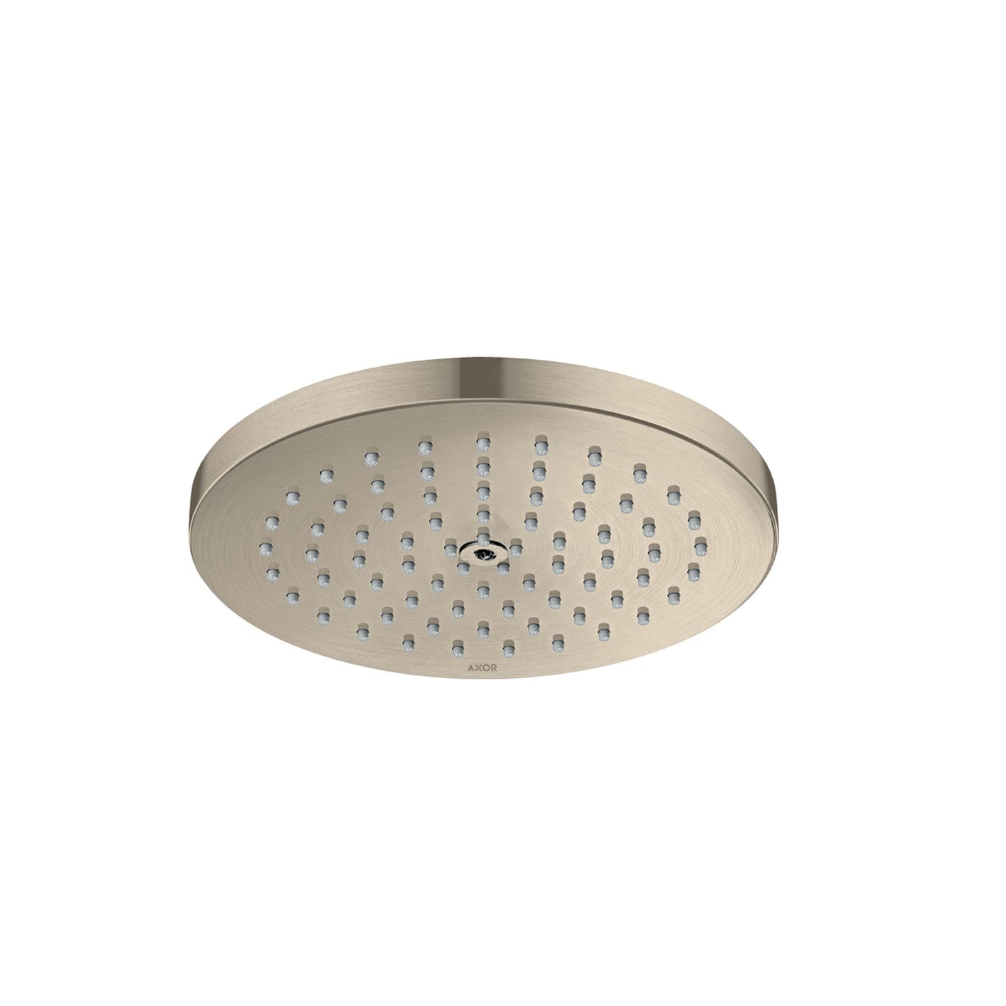AXOR ShowerSolutions Showerhead 180 1-Jet Powder Rain, 2.5 GPM