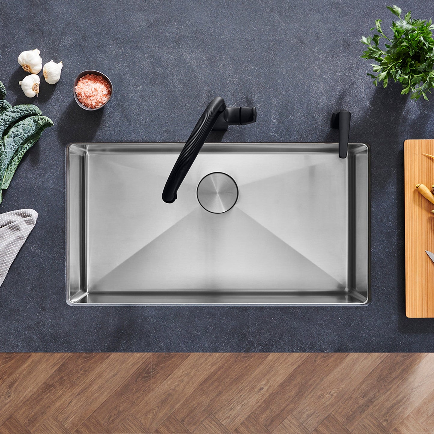 BLANCO Capflow Decorative Drain Cover - Stainless