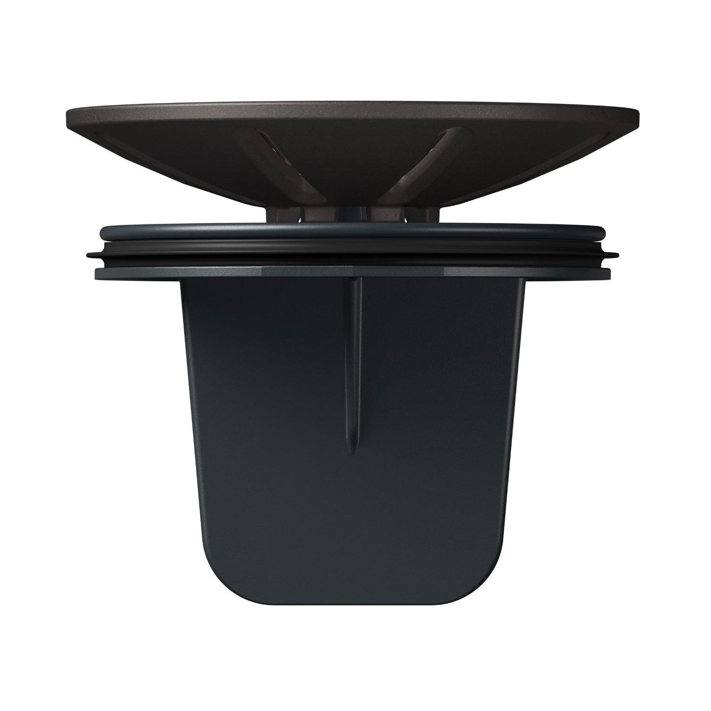Cinder - BLANCO Essential Silgranit Colour-Matched Disposal Flange Insert with Waste Scraper
