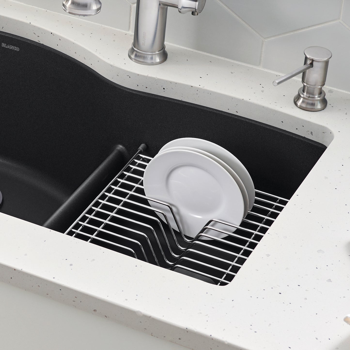 Stainless Steel - BLANCO Stainless Steel Floating Dish Rack for Select Diamond Sinks