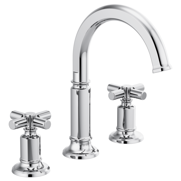 Brizo Invari 65376LF Widespread Lavatory Faucet with Arc Spout - Less Handles 1.5 GPM