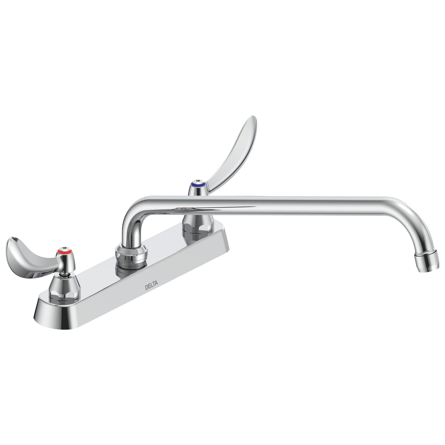 Commercial 26C3 26C3244 Two Handle 8 In Cast Deck-Mount Faucet