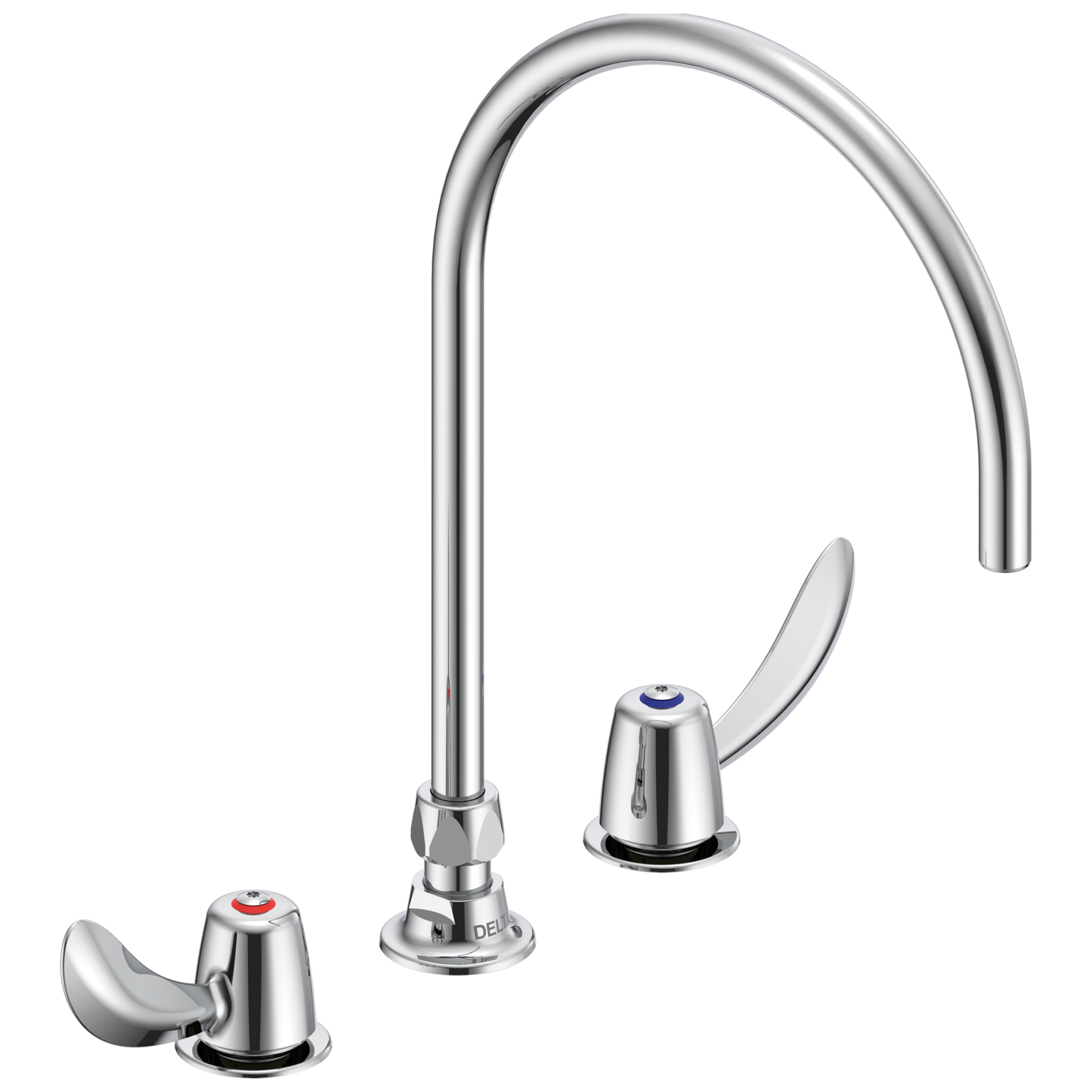 Commercial 27C1 / 27C2 27C2972 Two Handle 8 In Below Deck-Mount Faucet