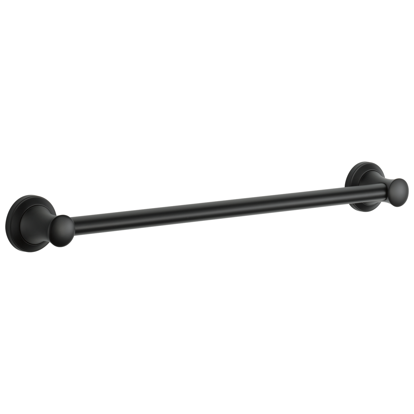 Delta BathSafety 41724 24" Transitional Decorative ADA Grab Bar, matte black