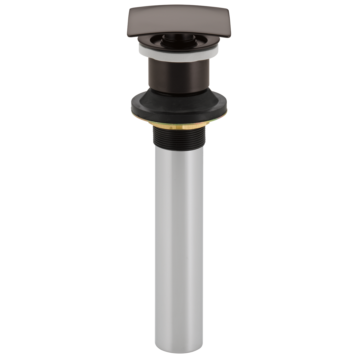 Delta 72174 Square Push Pop-Up Less Overflow, venetian bronze