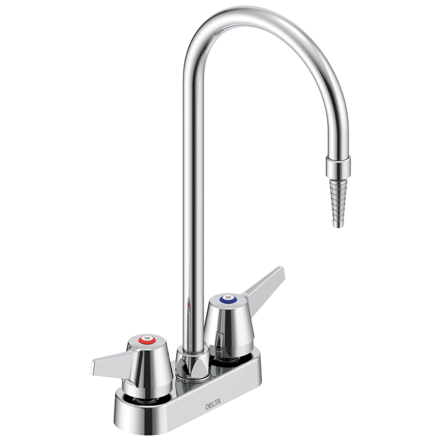 Commercial W67 Series Mixing Faucet W6720 Two Handle 4 In Deck-mount Laboratory Mixing Faucet