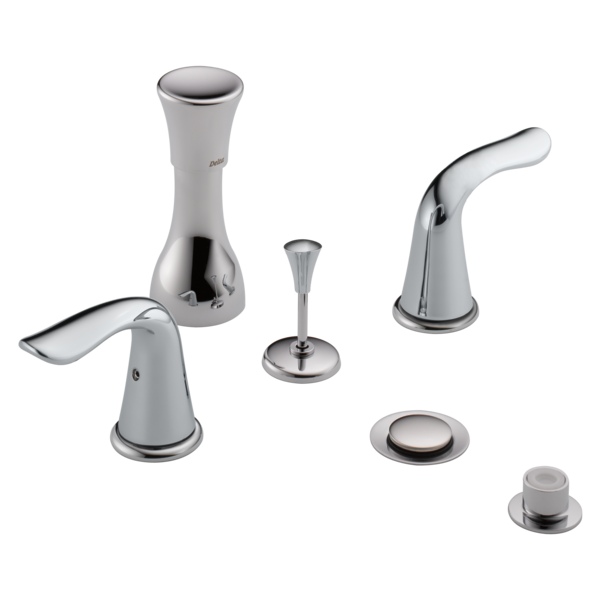 Delta Lahara H238CZ Metal Lever Handle Set - 2H Bathroom